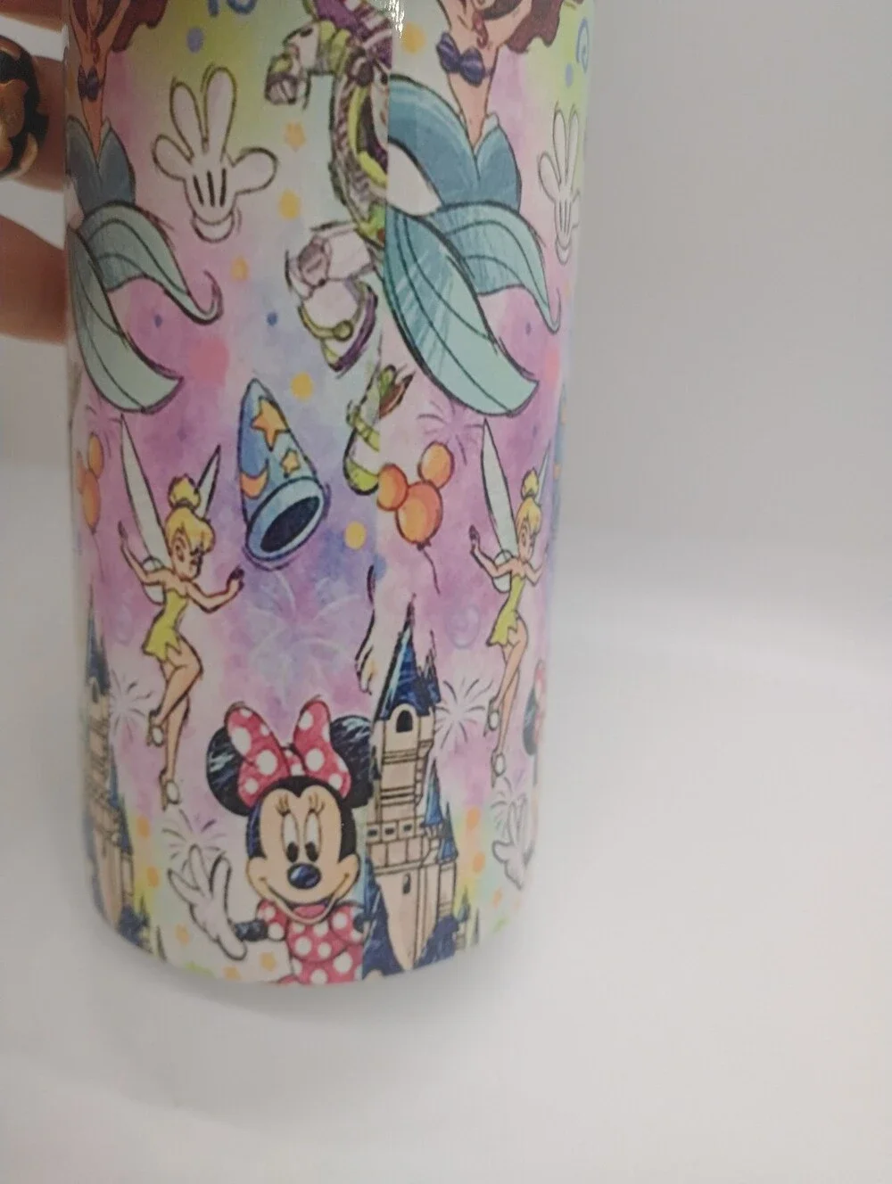 Disney Characters Aplenty Sublimation 20oz Drink Tumbler Customized (Brooke)